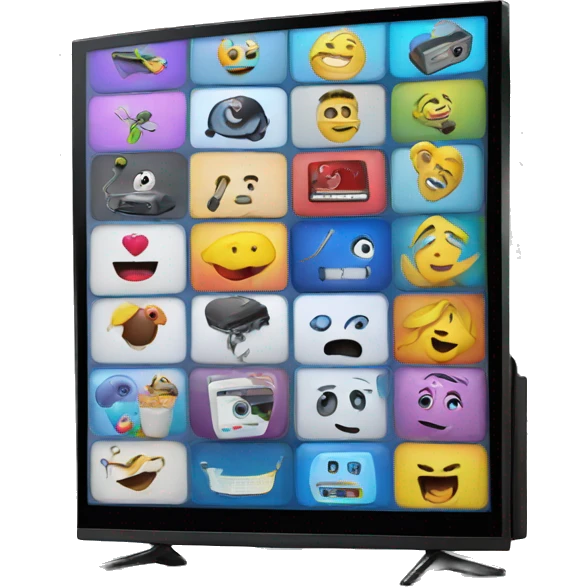 modern oled smarttv emoji