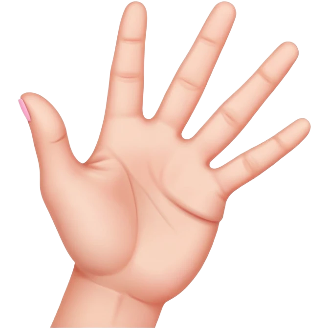 Kleiner Finger Schwur mit einer Hand  emoji