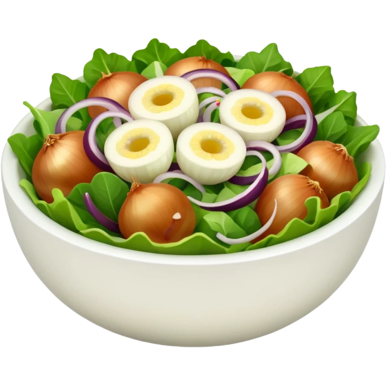 salad with onions emoji