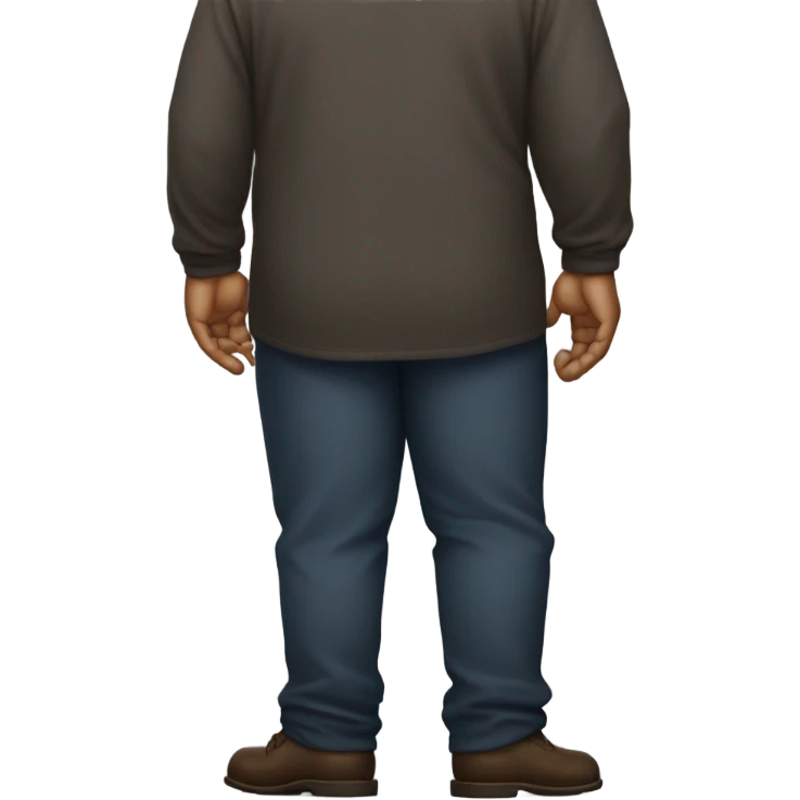 Big butt dude emoji