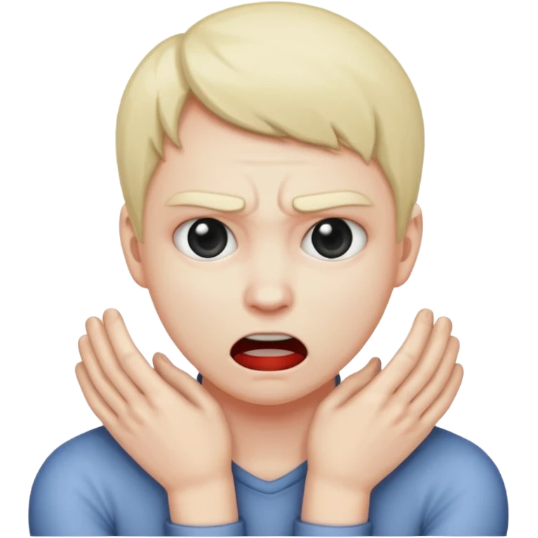 😳 strangling itself  emoji