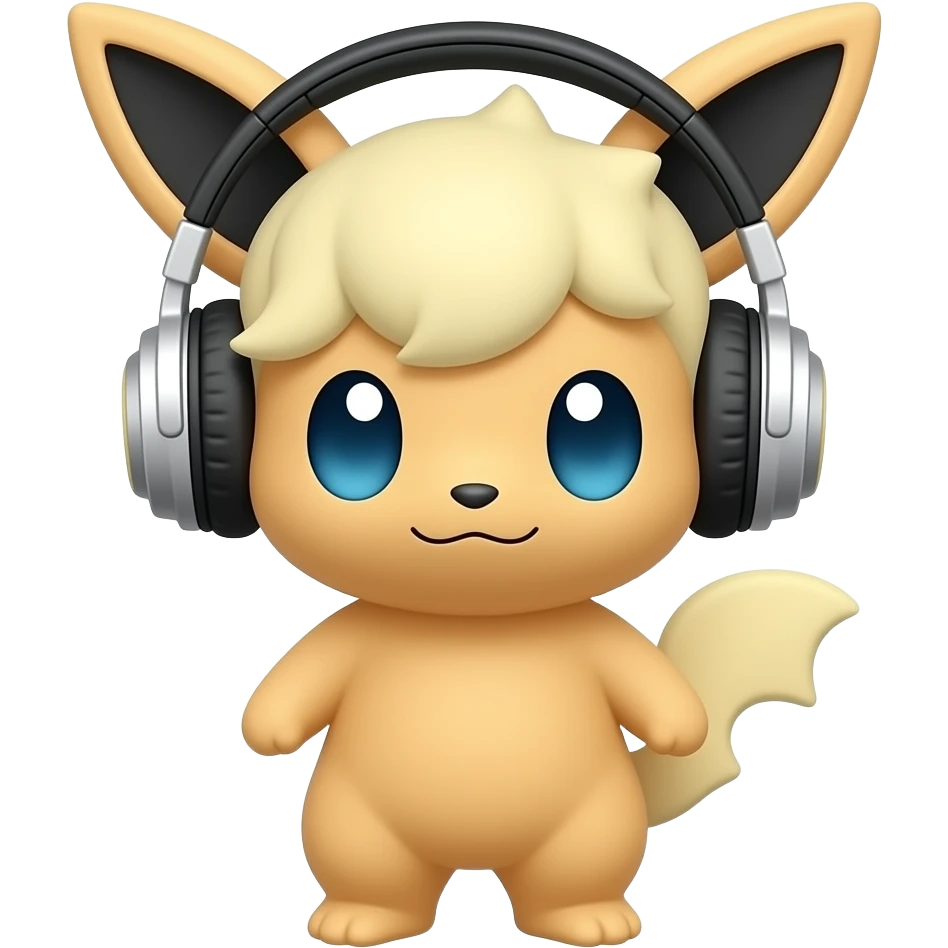 Pokemon Jigglypuff headphone emoji