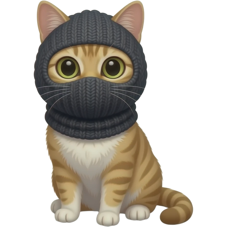 Cat in Balacklava emoji