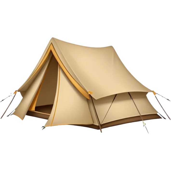 camping tent emoji