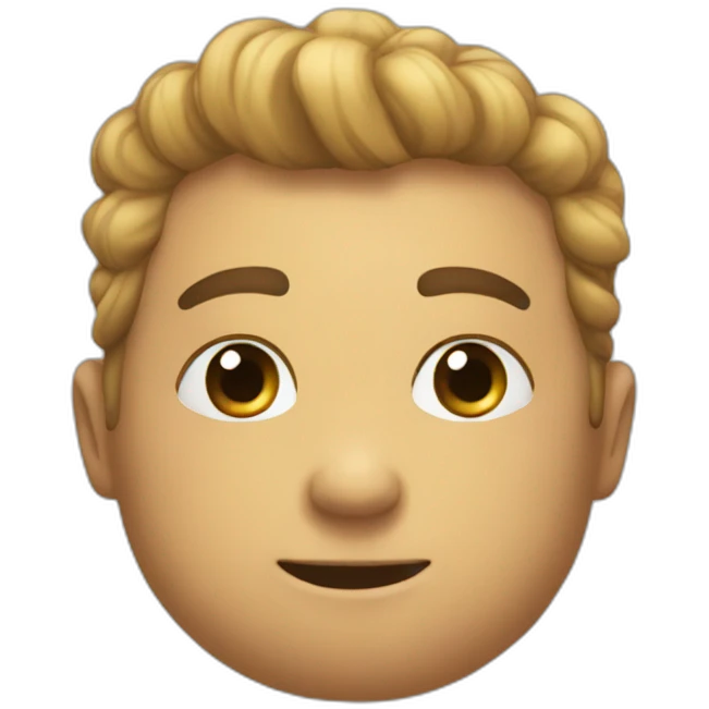 Hug me emoji