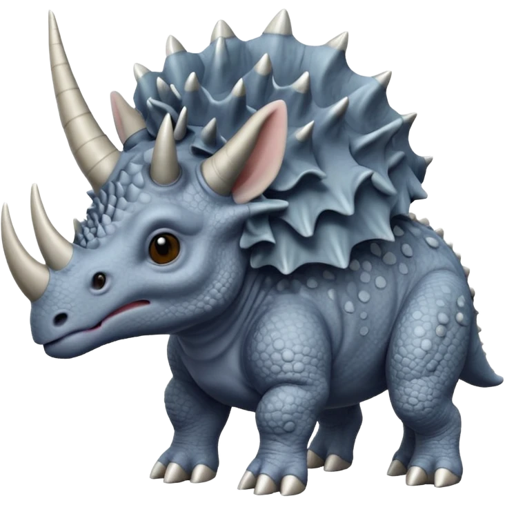 Triceratops emoji