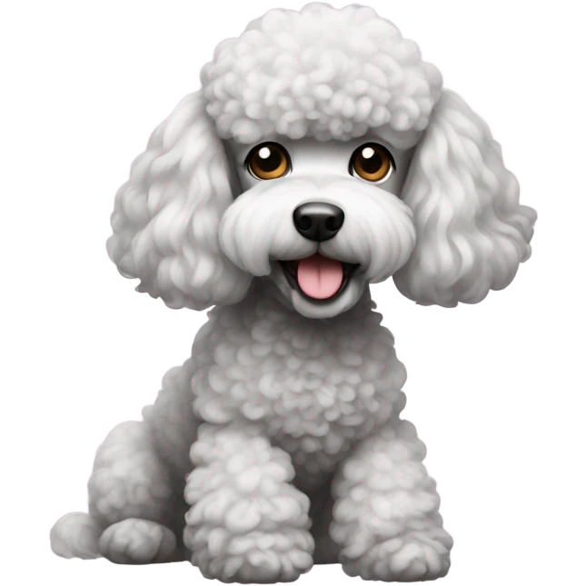 Poodle emoji