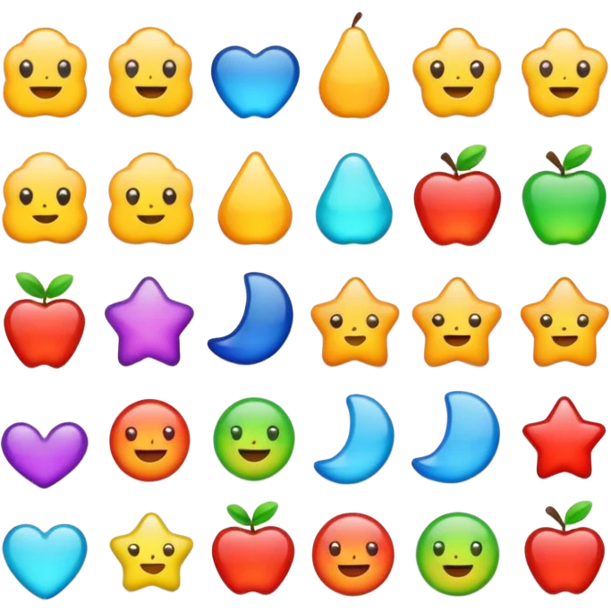 Stickers aesthetics emoji