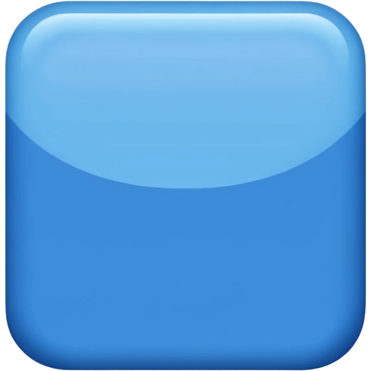 emoji for rectangle blue color emoji