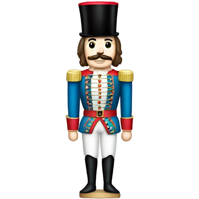 nutcracker, male with torso emoji