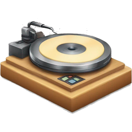 Turntable for pastry shef emoji