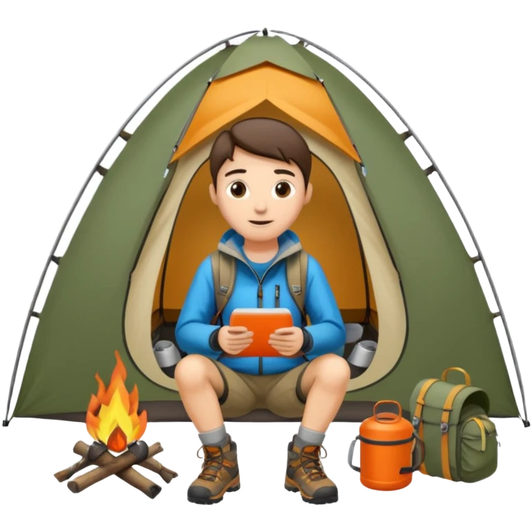 camping emoji
