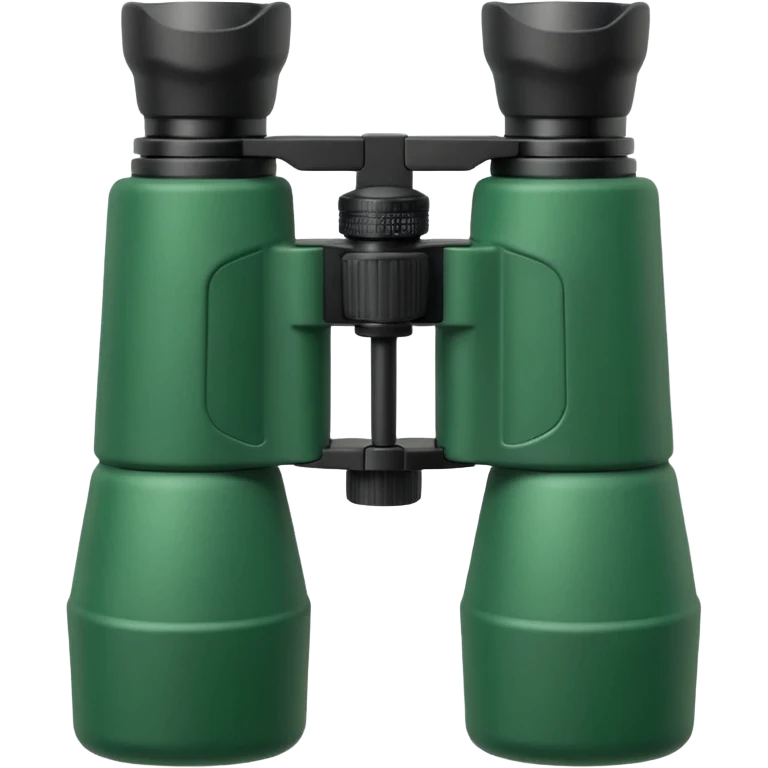 Create the emoji of the binocular make it green emoji