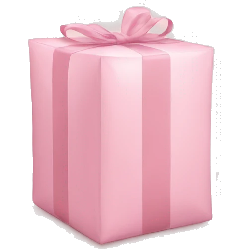 light pink package emoji