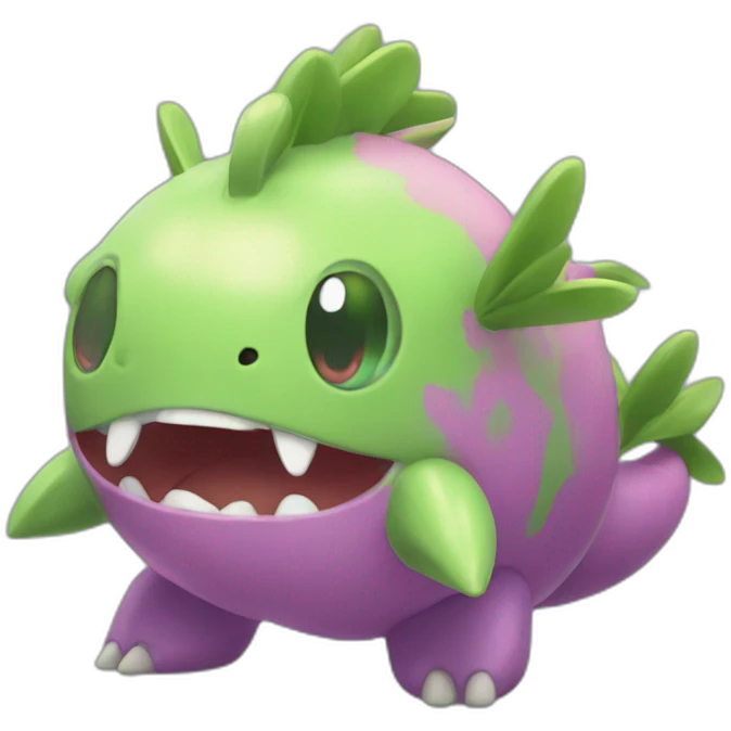 Pokémon Bulbizarre eau emoji