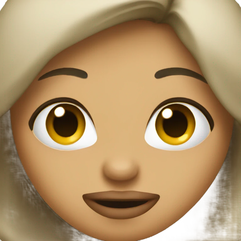 A flirty kiss emoji