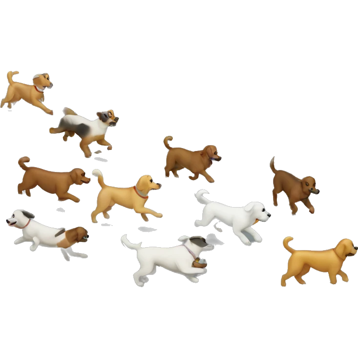 Dog run emoji