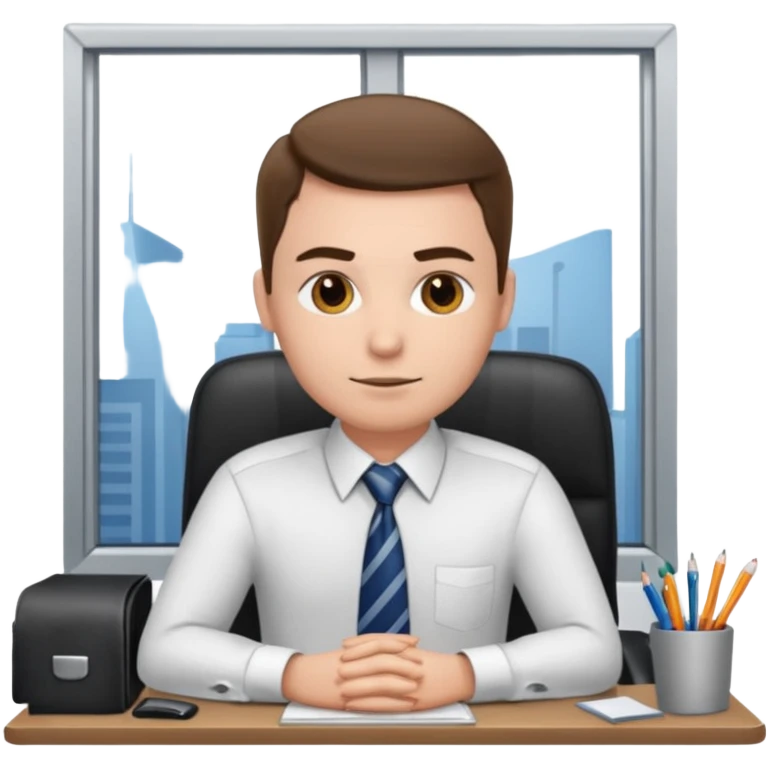 une image de 3/4 avec un recruteur à son bureau (l'image est tourné de 3/4) je veux une image qui soit de 3/4
 emoji