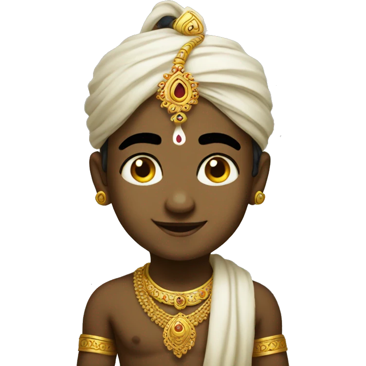 Little Krishna emoji
