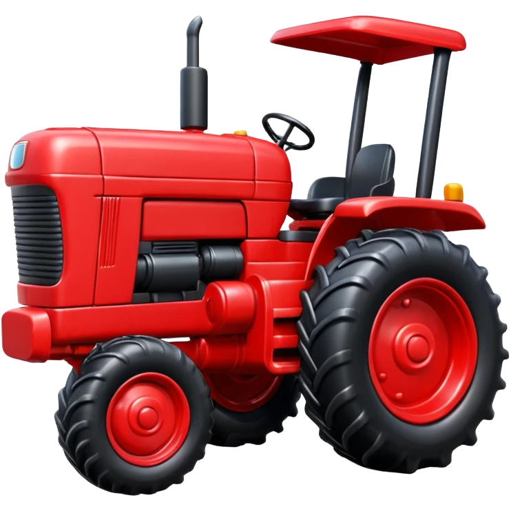 plastic toy  tractor emoji