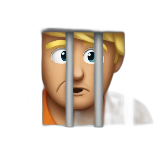 trump-in-jail-cell emoji