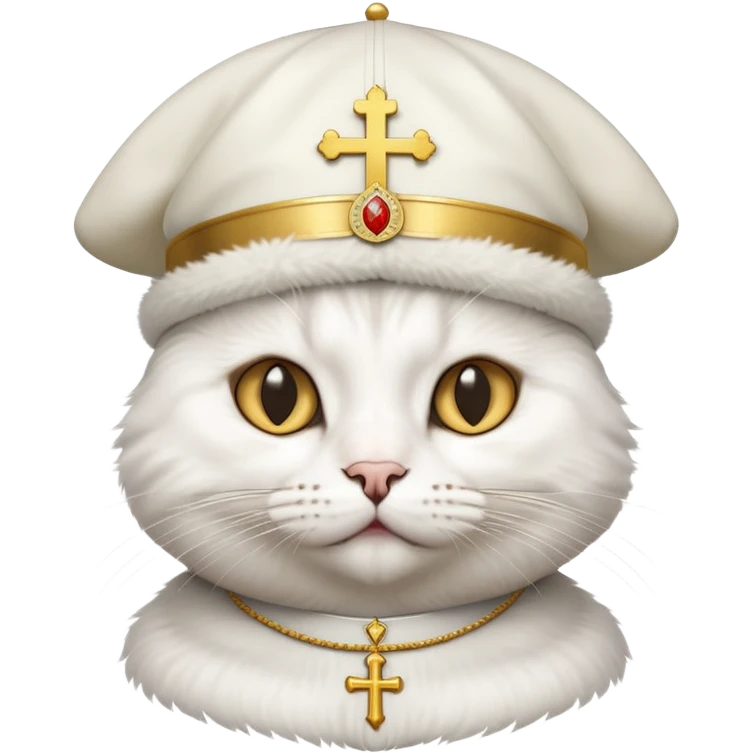 Pope cat emoji
