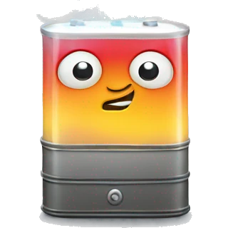 electrons flowing in a battery emoji