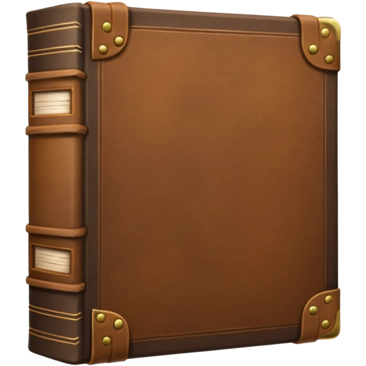 a huge book closed with thousands of pages emoji