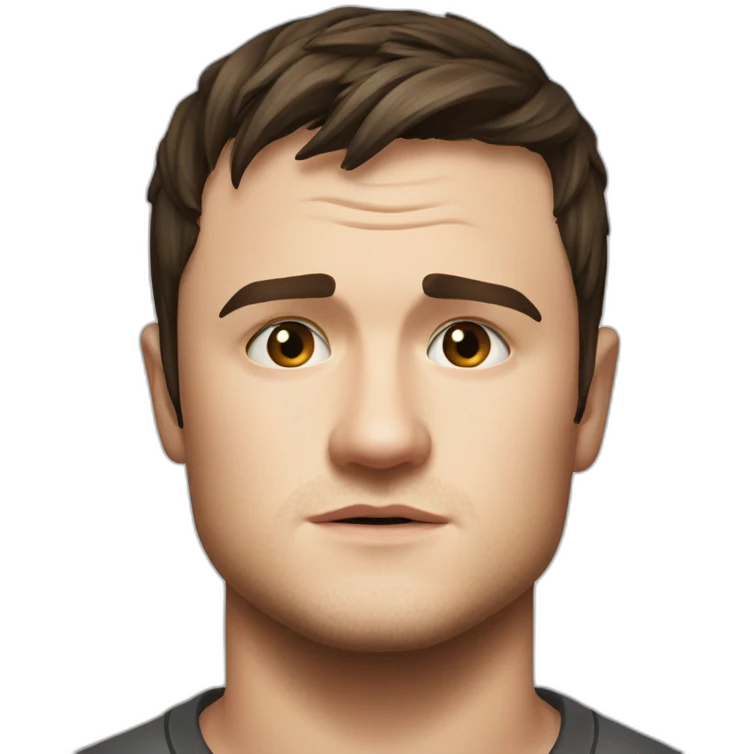 Josh Hutcherson serious emoji
