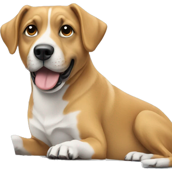 dog on a computer emoji