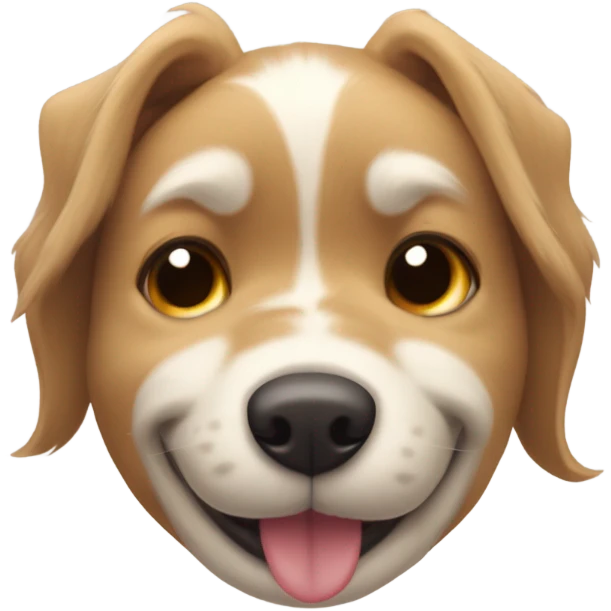 Perro feliz emoji