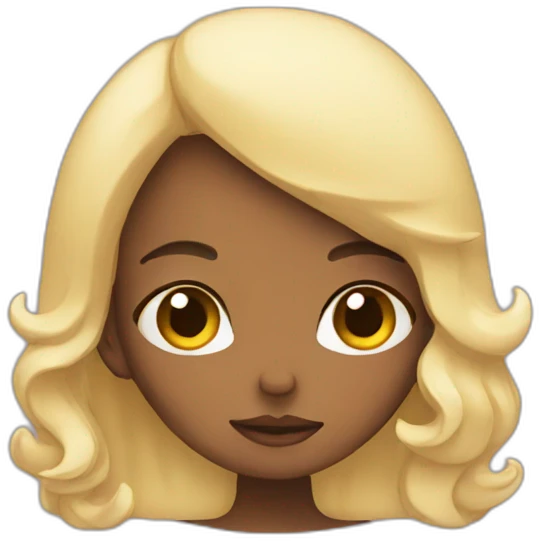 sleepy girl emoji