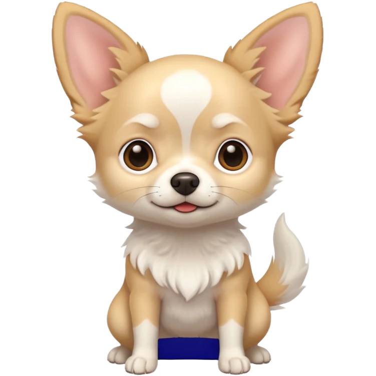 white chihuahua emoji
