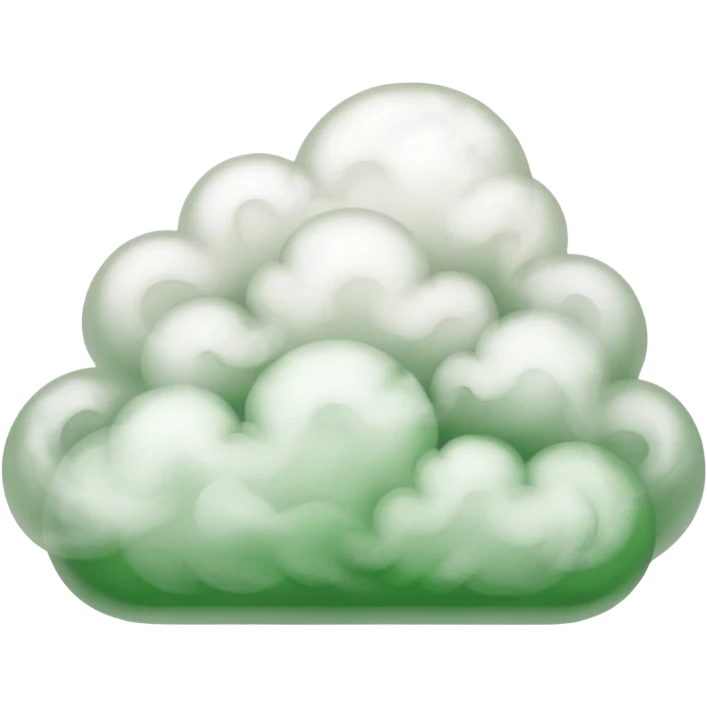 Boodihole smelly and ugly  white and green smoke  emoji