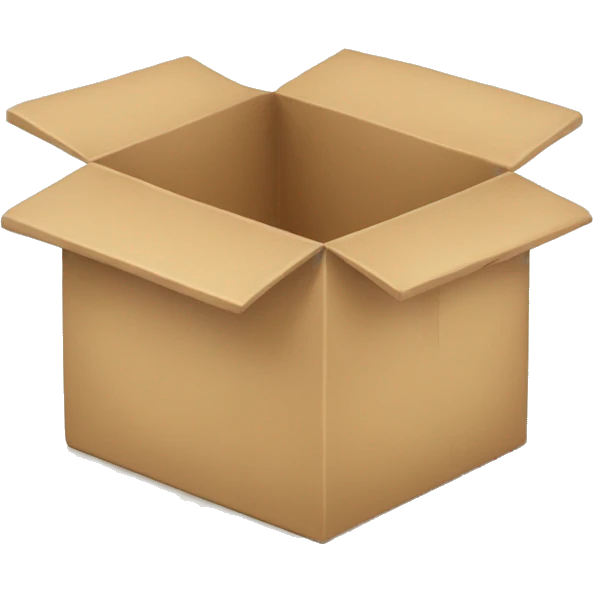 Beige surprise box emoji