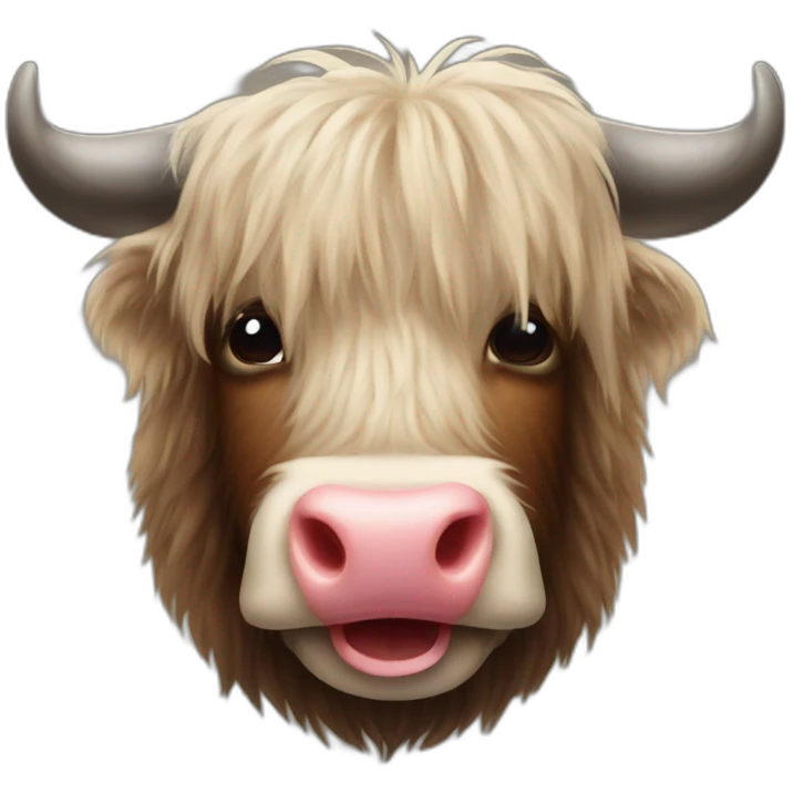 hairy coo tongue emoji