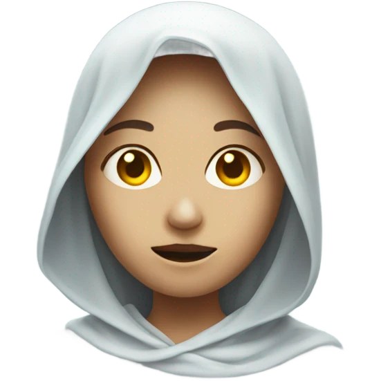 Ghost female emoji