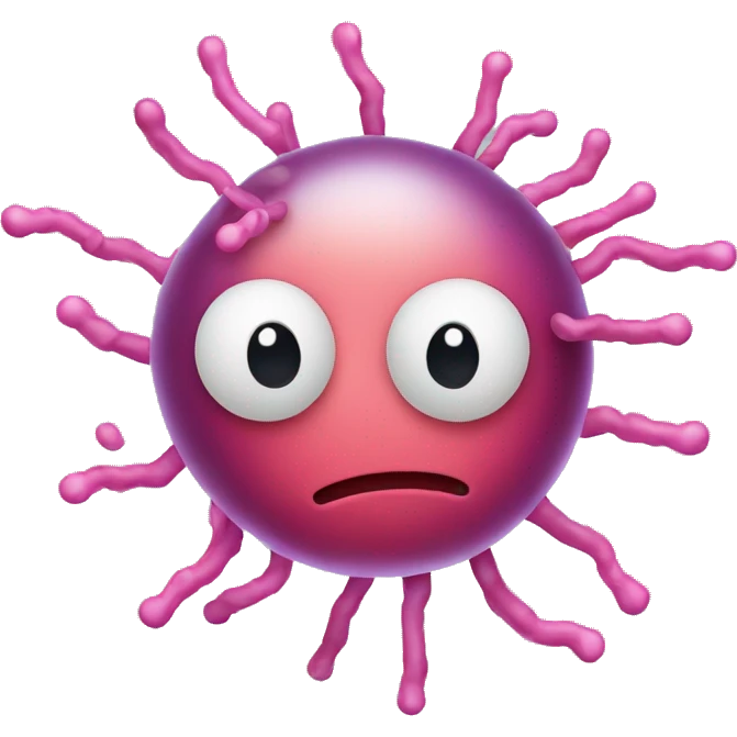antibiotic fighting bacteria emoji