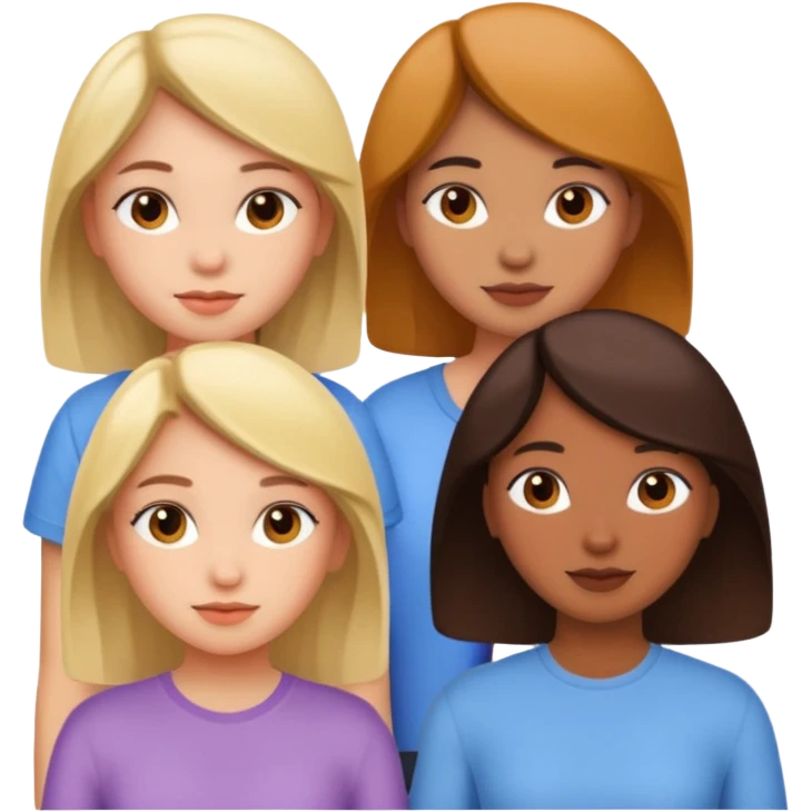 Троє дівчат emoji