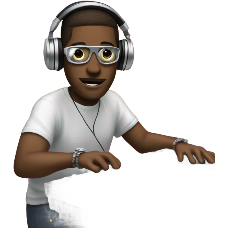Dj works emoji
