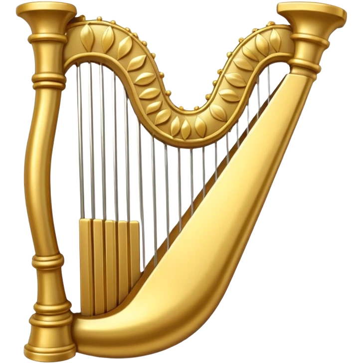 golden lyre emoji