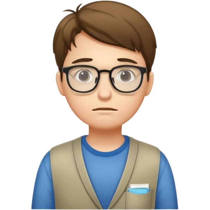 sad student with empty pockets emoji