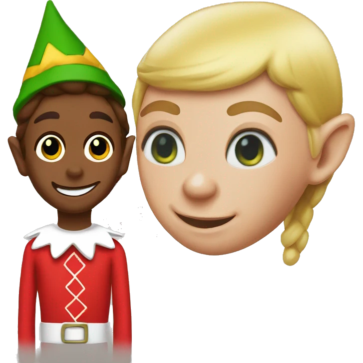 Elf on a shelf emoji