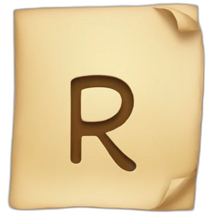 r letter emoji