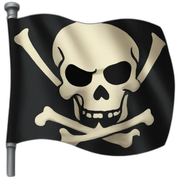 Pirate flag emoji