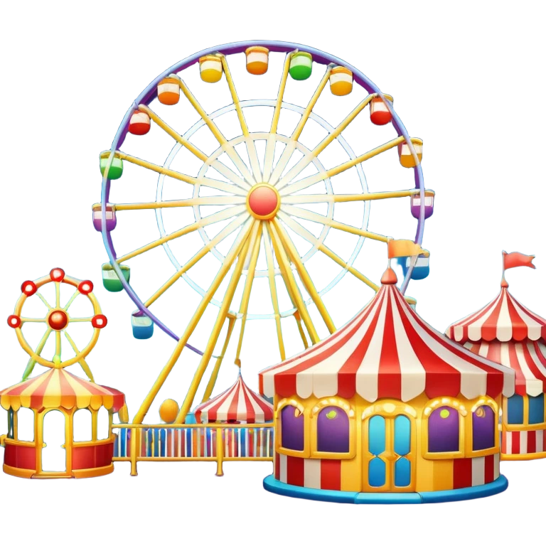 amusement park game emoji