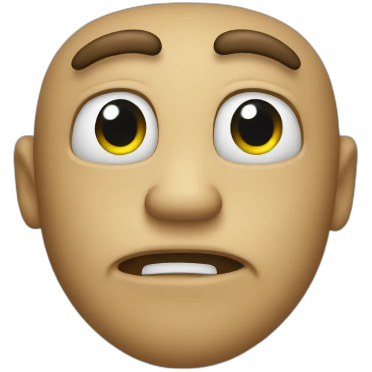 Bass face emoji