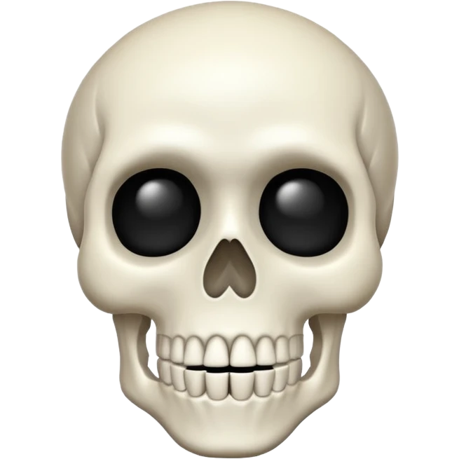 A skeleten emoji saying 67 emoji