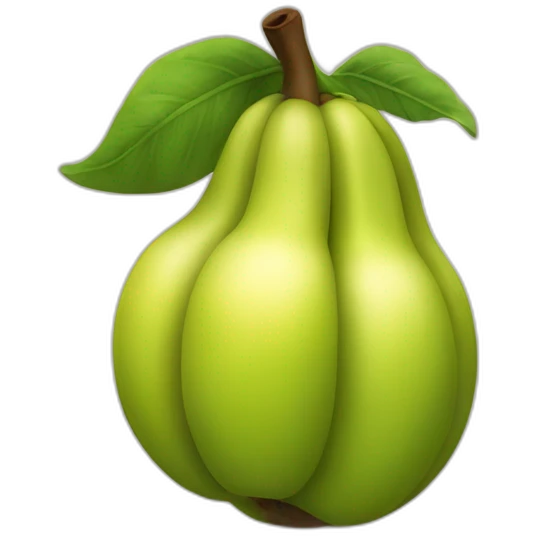 Une pomme de terre banane emoji