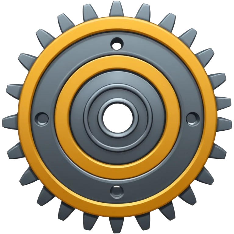 cogwheel emoji